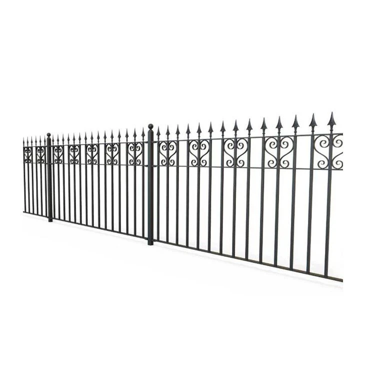 black wrought iron fence hebei sinostar 2