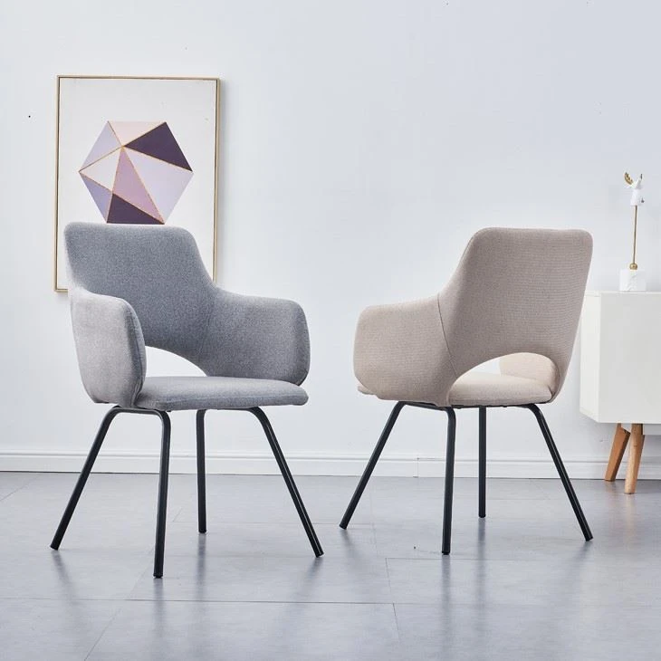 Contemporary Metal Dining Chair hbsinostar 2